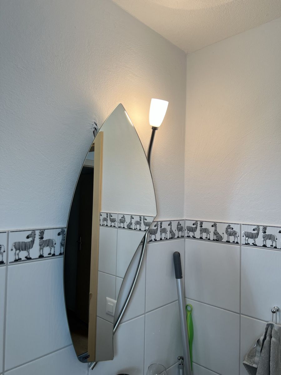 Specchi: Badezimmer Spiegel mit Lampe – Usato da Barzheim venduto da domieighteen