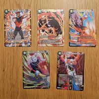 Dragon Ball Super Card Game 5x cartes ex12 fr