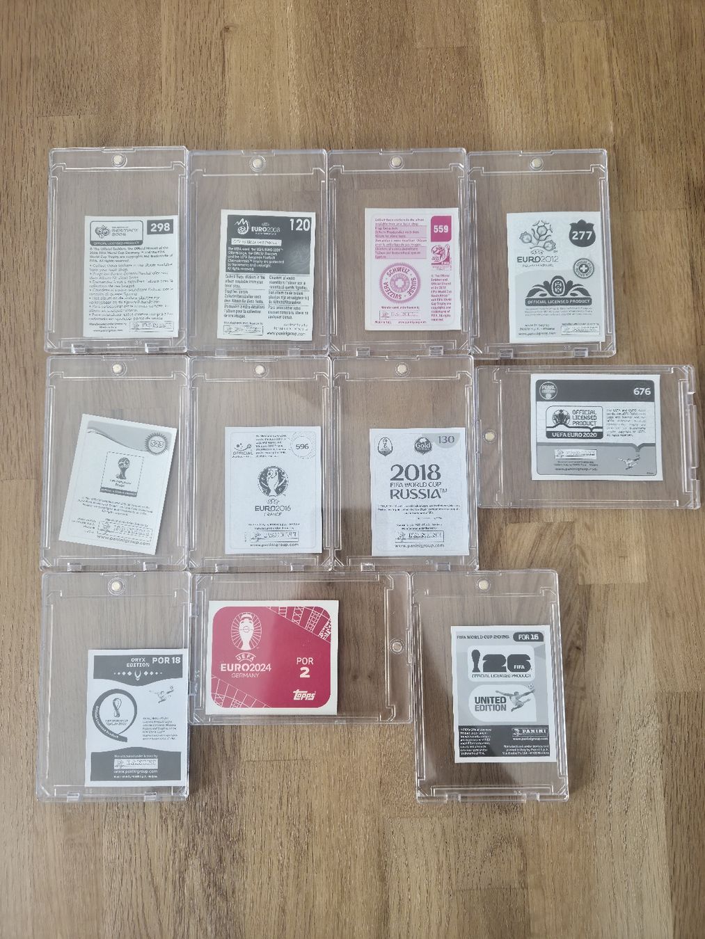 Panini Carte collezionabili: Ronaldo Panini Set SWISS EDITION – Nuovo (secondo la descrizione) da Wald ZH venduto da mnml_18 1