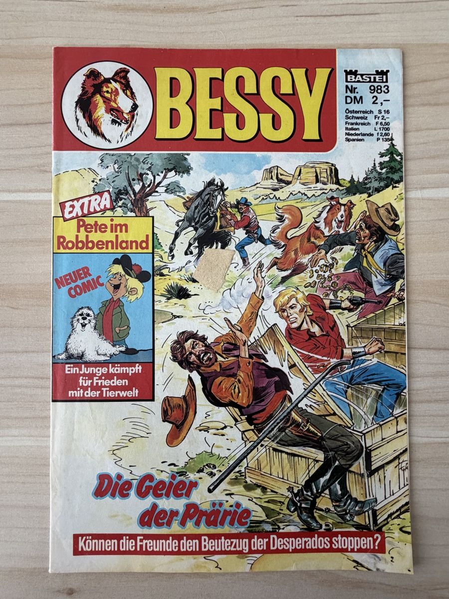 Fumetti: Bessy Bastei, 1.Auflage Heft 983 – Usato da Kehrsatz venduto da Raboy