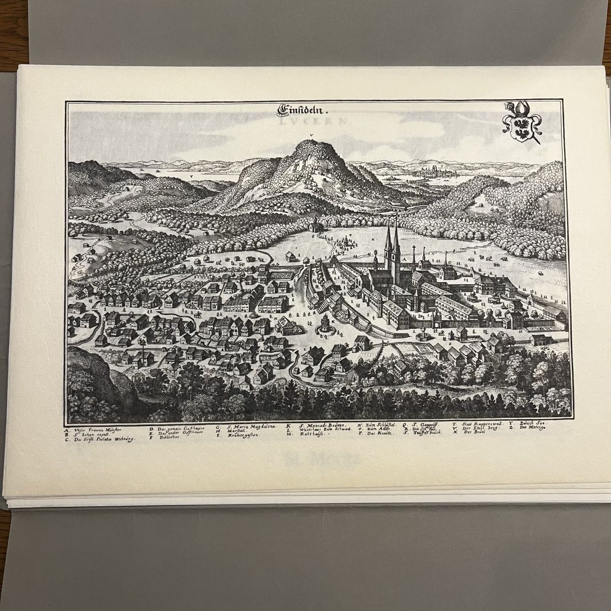 Stiche: Matthaeus Merian Topographia Helvetiae – Gebraucht aus Dardin von derungsda 6