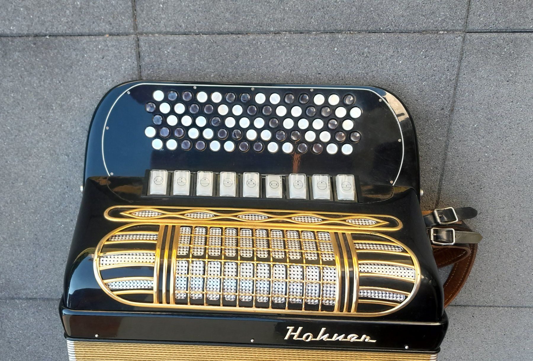 Hohner Musikinstrumente: Handorgel, Hohner, Riviera III – Gebraucht aus Menznau von gronderTK15 2