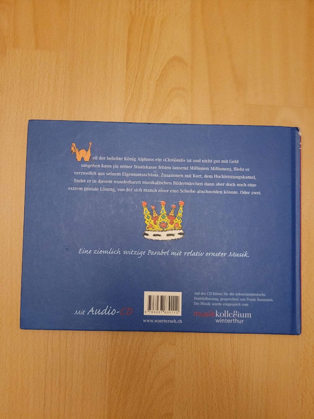 Libri: König Alphons und Kurt, das Kamel - Mit CD! – Usato da Perlen venduto da Safari_23 1