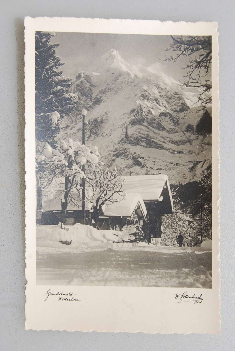 Cartes postales: AK Grindelwald - Wetterhorn – D'occasion à Rüfenacht BE par Toro06