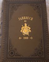 Jahrbuch des Schweizer Alpenclub 1909 gebrauchter Zustand 