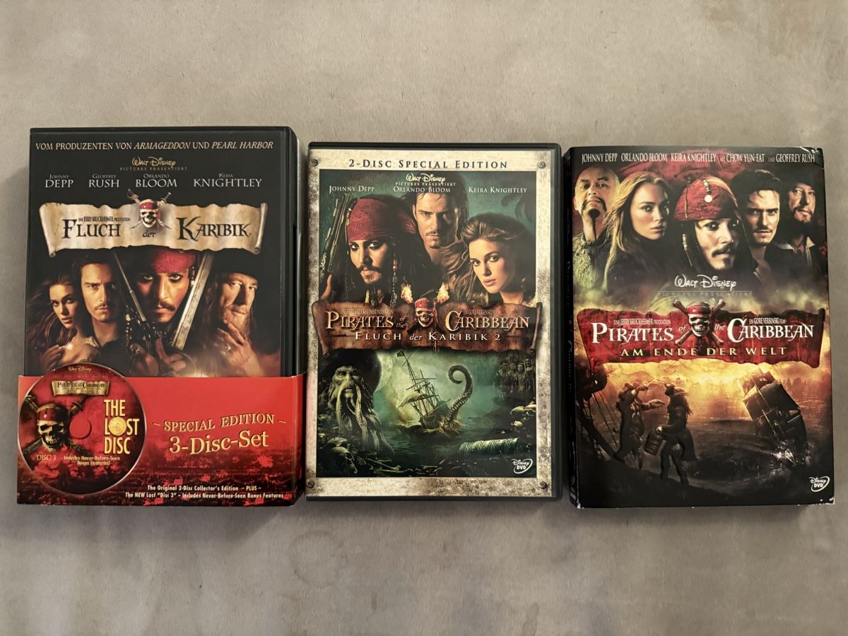 Tutti i DVDs: Fluch der Karibik Collection – Usato da Oetwil a.d. Limmat venduto da music_playthings