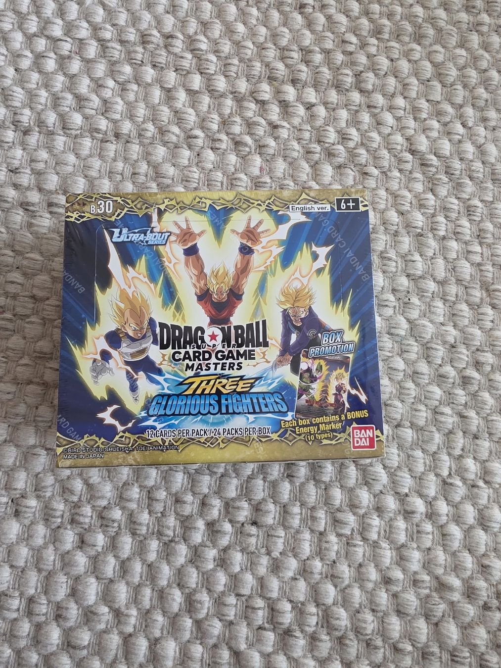 Bandai Carte collezionabili: Dragon Ball Masters B30 – Nuovo e nell'imballaggio originale da Kriens venduto da A.I.V
