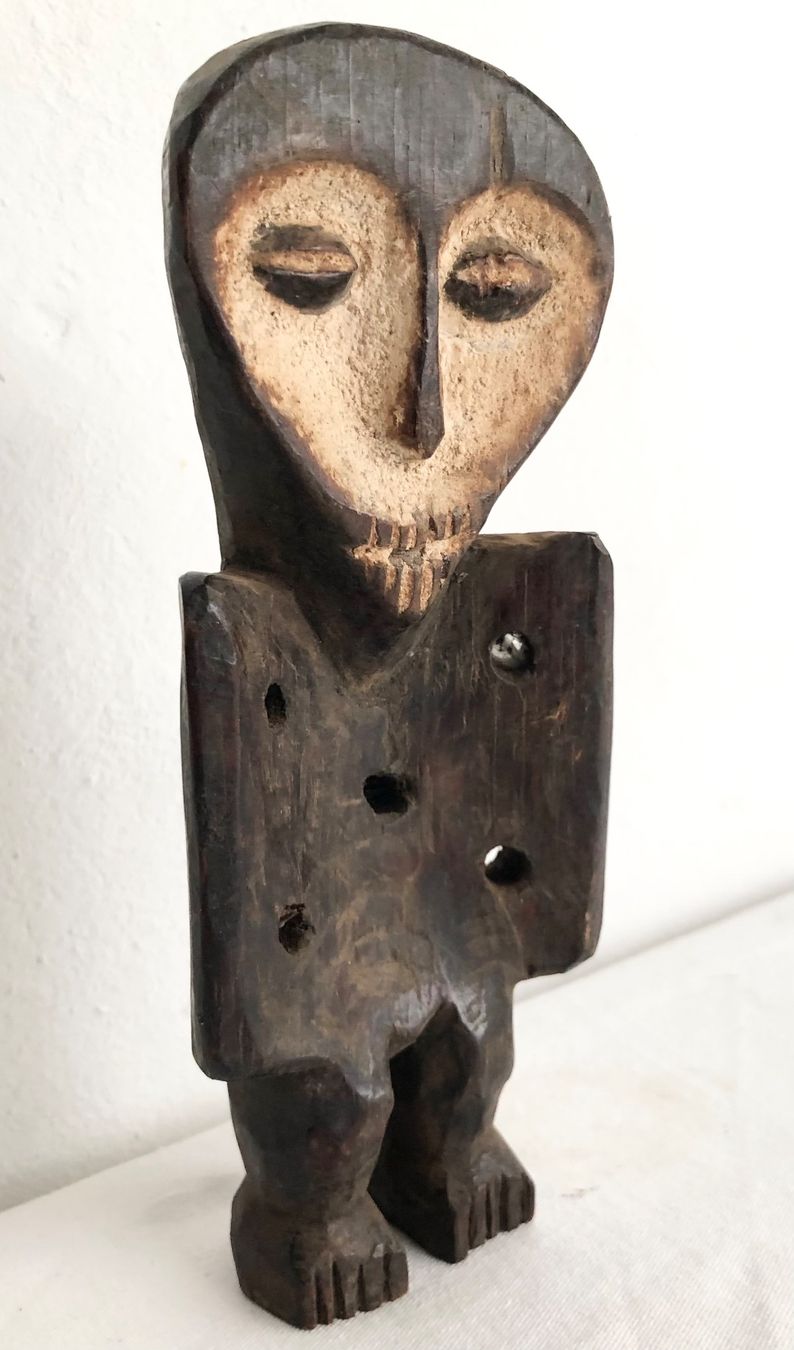 Figuren: Rarität feine alte Lega Figur Kongo Höhe 17 cm – Gebraucht aus Rüthi (Rheintal) von Kunsthaus777 7