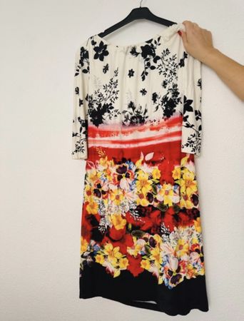 Apanage Summer Dress Floral Size M Knee-Length Dress Colorfu