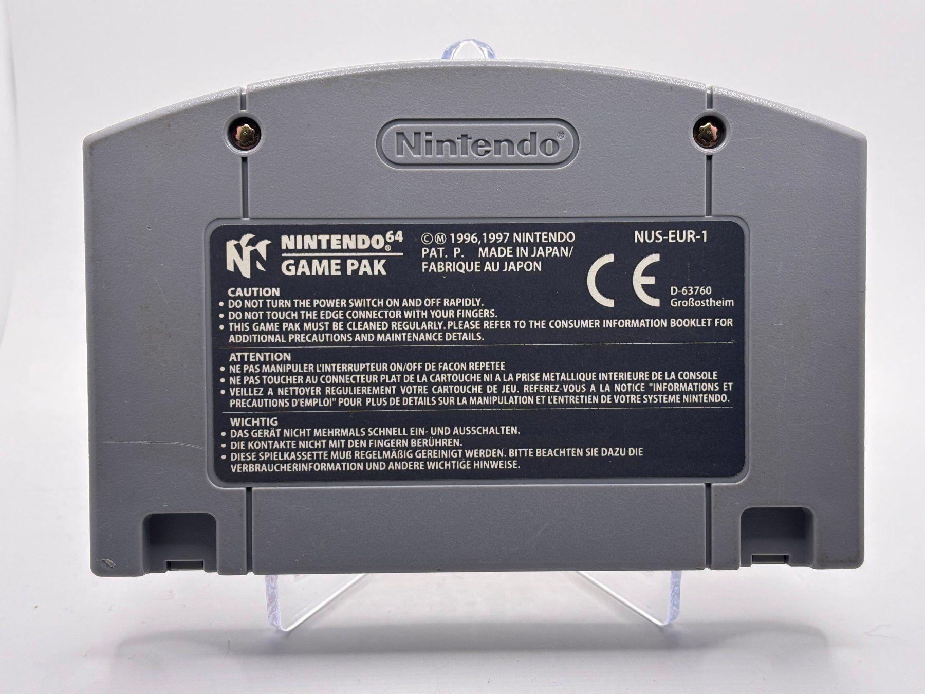 Nintendo Giochi: N64 - V-Rally – Usato da Allschwil venduto da Bullach 1