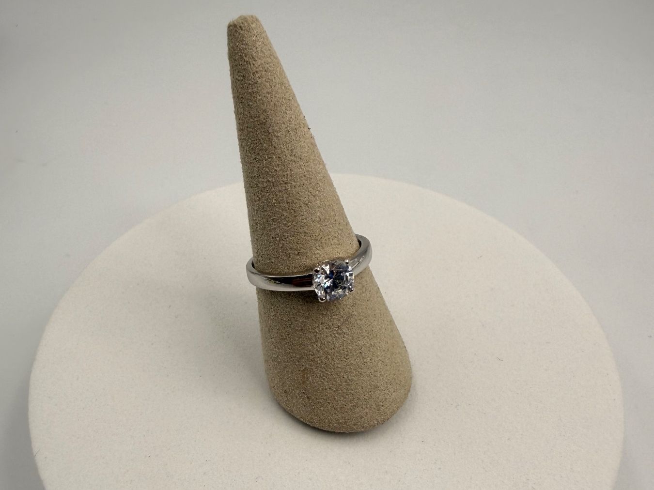 Anelli: Solitaire Ring Silber 925 Zirkonia Gr. 54 – Nuovo e nell'imballaggio originale da Zug venduto da gold.schmuck 2