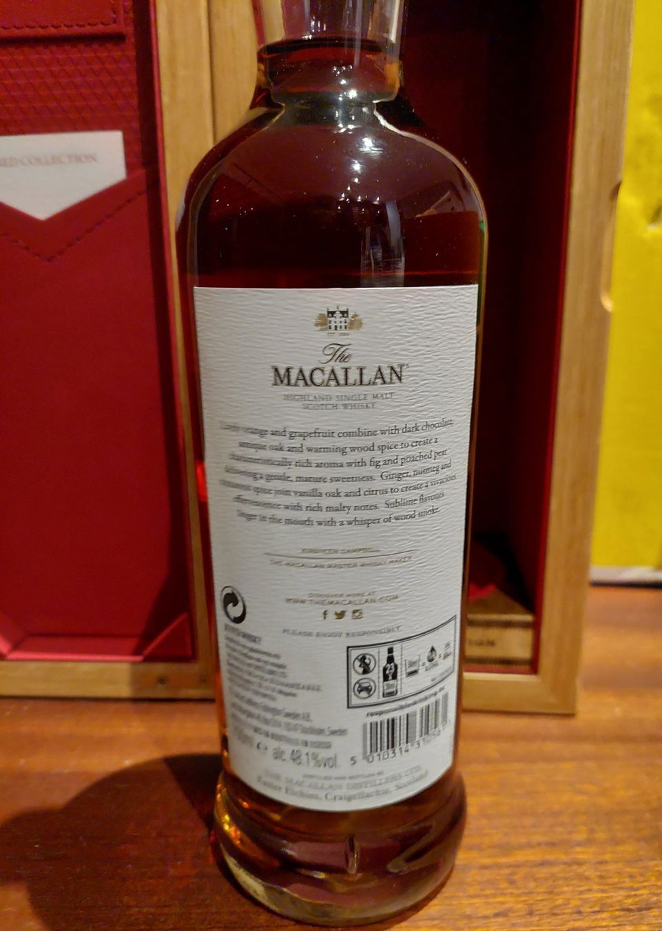 Macallan Spirituosen: Macallan 40 ans Red Collection – Neu und originalverpackt aus Le Locle von drinkshop 3