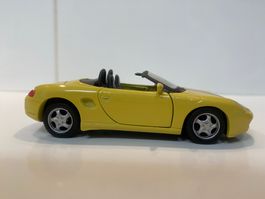 Porsche Boxster 1-36 Maisto Rückzugsmotor Türen öffnen 505