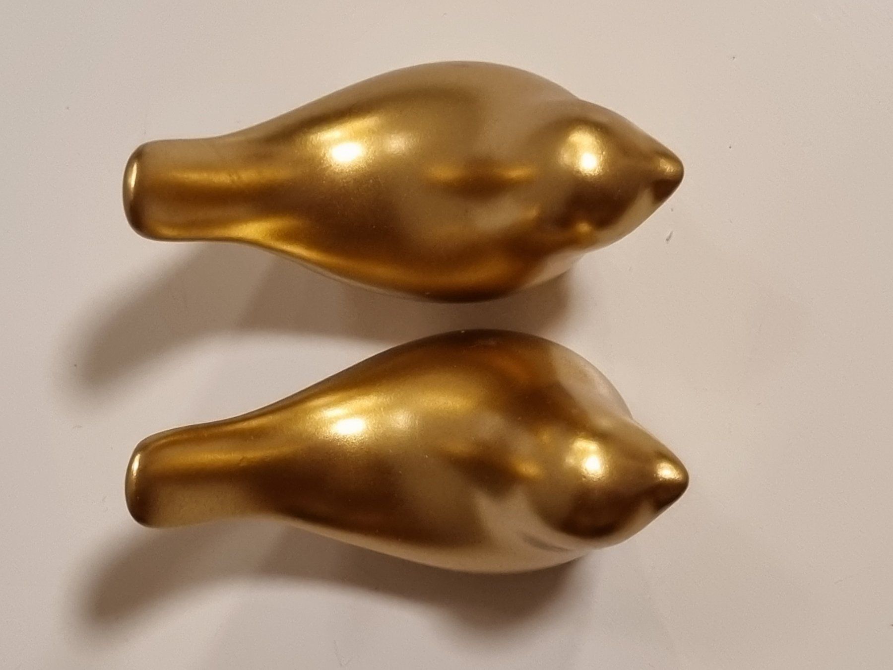 Statuette: 2 goldene Deko Vögel Figuren – Usato da Scharnachtal venduto da devin03 5
