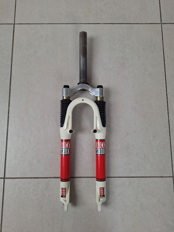 Forcella Rockshox Judy XC 26 Pollici – Sospensione MTB Grigia, Ricambio O Restauro - Foto 3