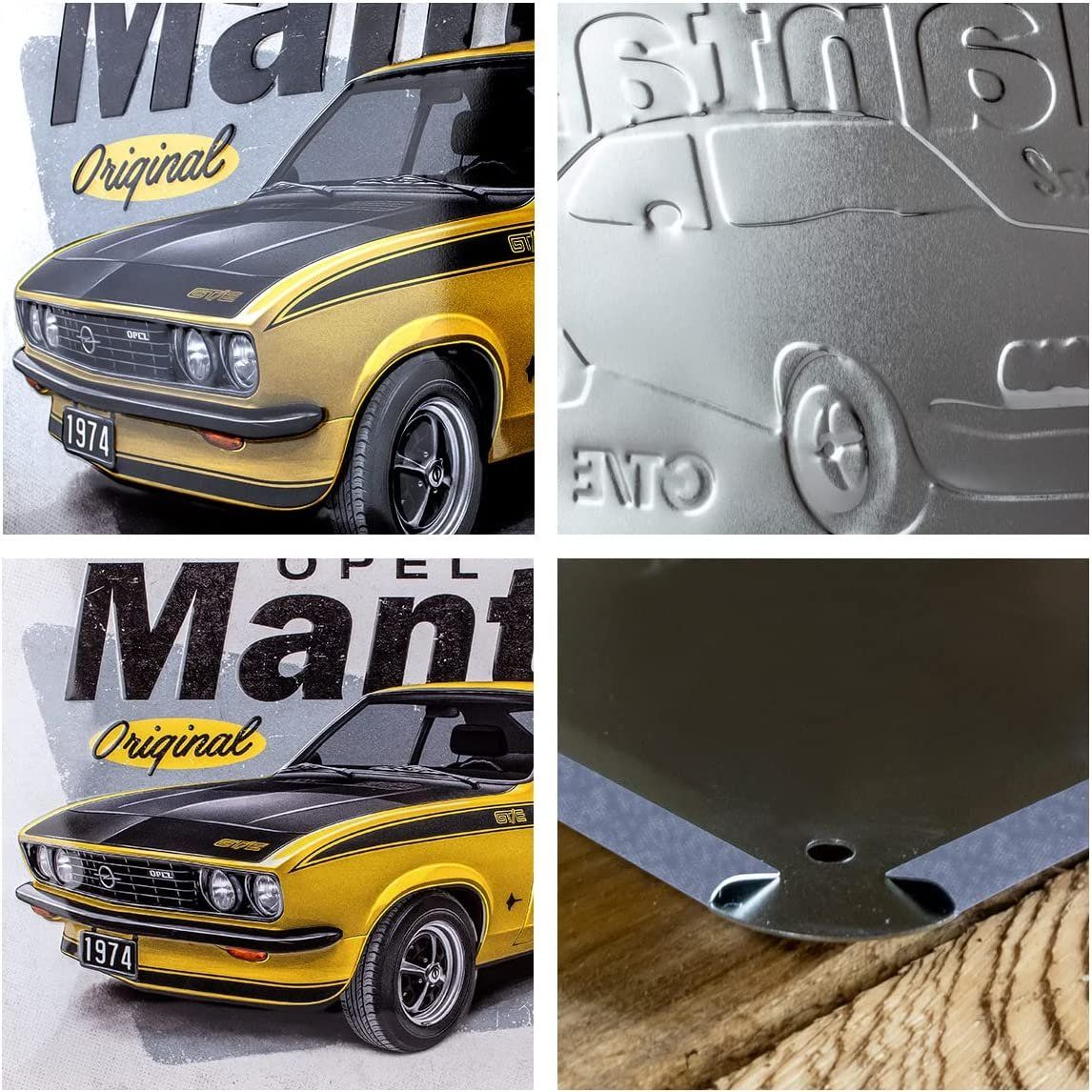 Insegne: Opel Manta Metallschild – Nuovo e nell'imballaggio originale da Menziken venduto da _Goldis_ 3
