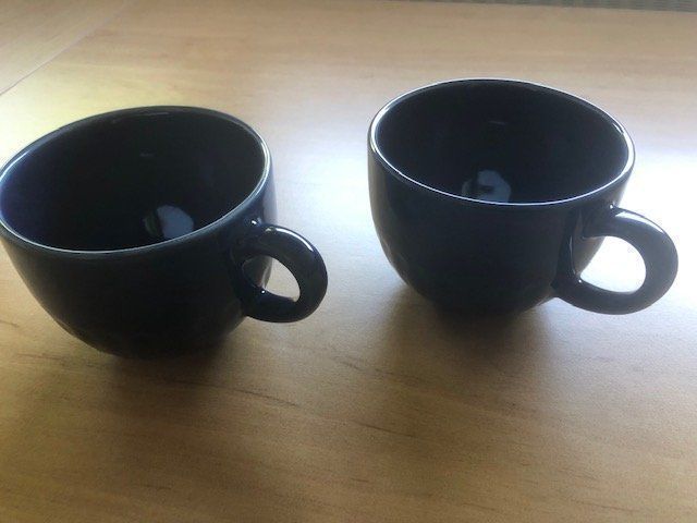 Ikea Tazze: IKEA MUG STRIMMIG GRES BLEU NEUF  36 CL – Nuovo e nell'imballaggio originale da Bernex venduto da eunicefitz