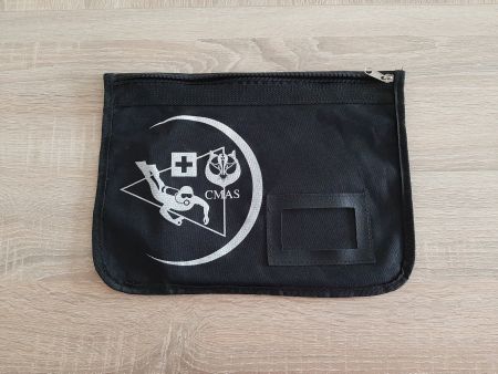 Tauchtasche CMAS schwarz mit Reissverschluss gebraucht