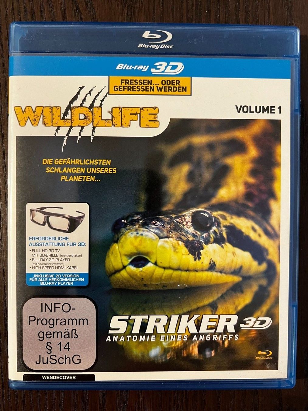 Tutti i DVDs: Wildlife 3D Vol. 1 – Usato da Zürich venduto da Blu-ray_ZH