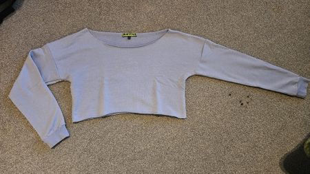 La Shady Pullover Hellblau