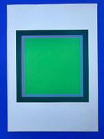 Originale Serigrafie von Gido Wiederkehr aus dem Jahr 1976.