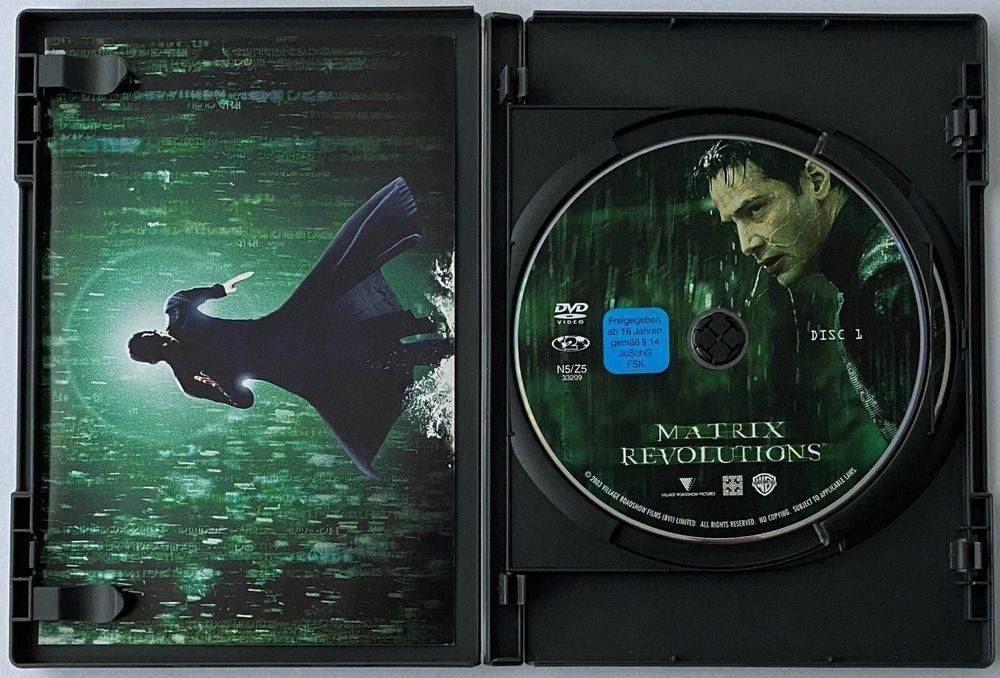 Alle DVDs: Matrix Revolutions – Gebraucht aus Flums von Asquillo 2