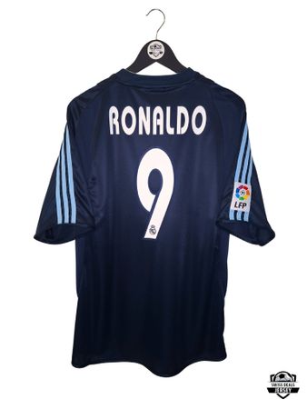 RONALDO #9 Original Real Madrid 2003-04 Away Trikot