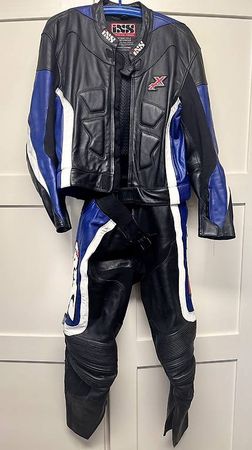 Motorrad Lederkombi 2 Teiler