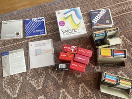 Vintage Apple Macintosh Diskettes and Cartridges Set