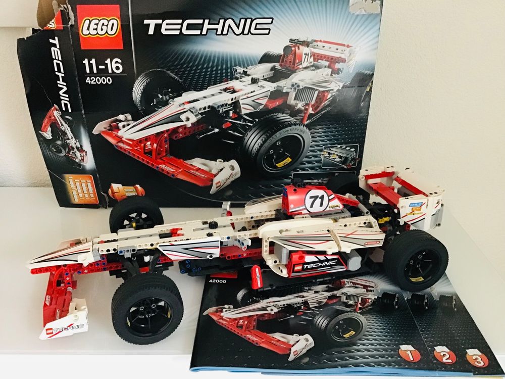 Lego Technic 42000 Grand Prix Racer + 8293 Motor (Gebraucht) in ...