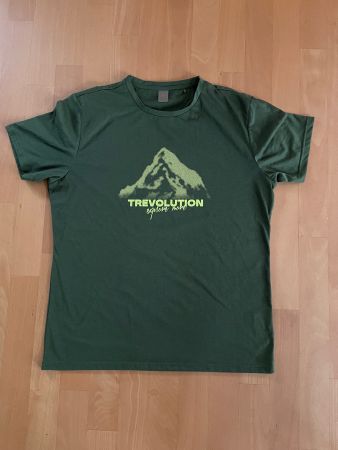 Trevolution Herren-T-Shirt XL olive, neuwertig