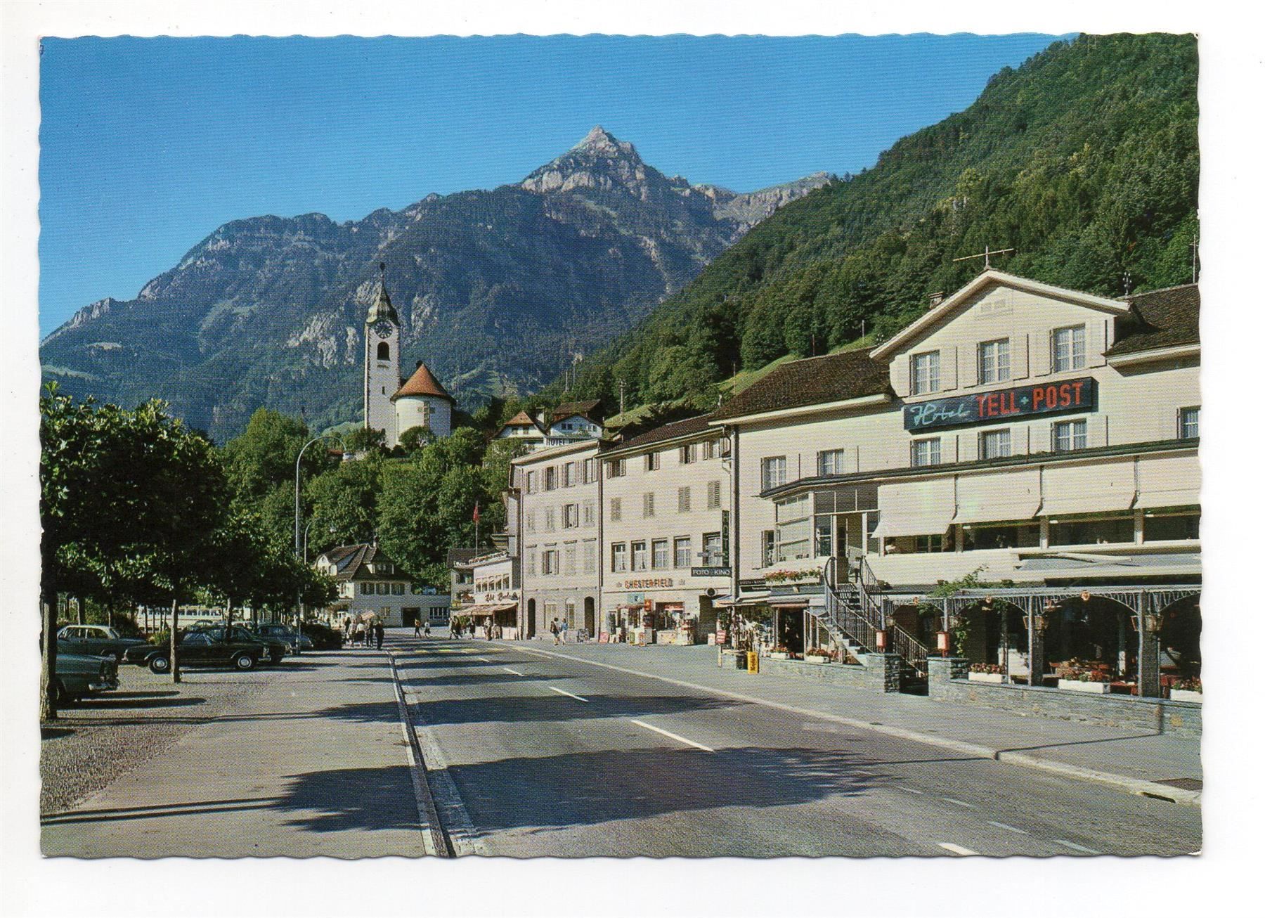 Cartoline postali: FLÜELEN Dorfpartie – Nuovo (secondo la descrizione) da Jona venduto da philajona