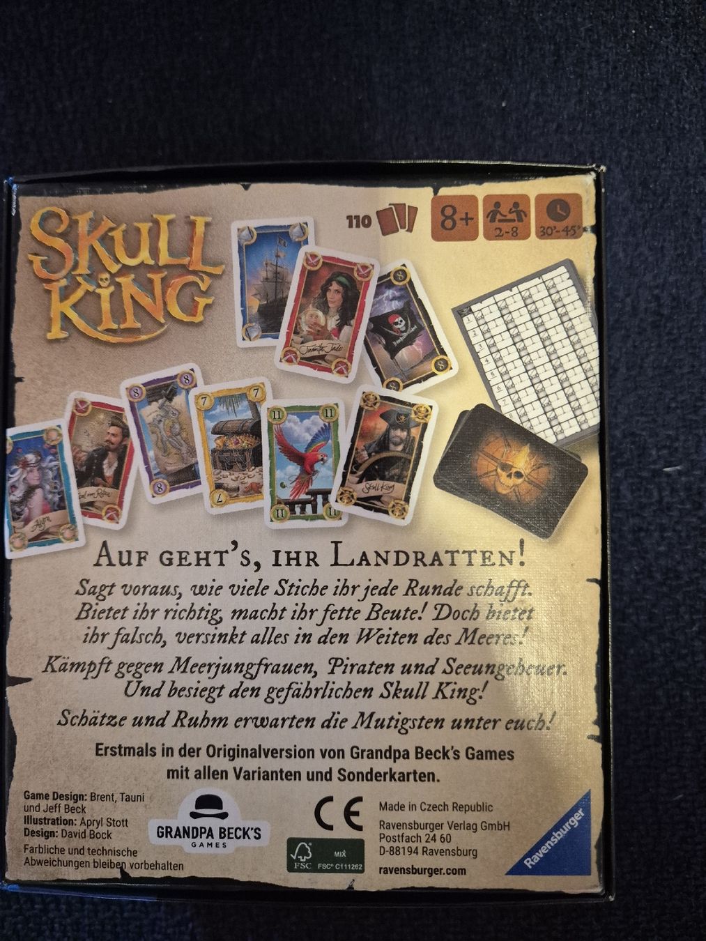 Ravensburger Giochi: Kartenspiel Skull King – Nuovo (secondo la descrizione) da Wolfhalden venduto da asp_9tgs 1