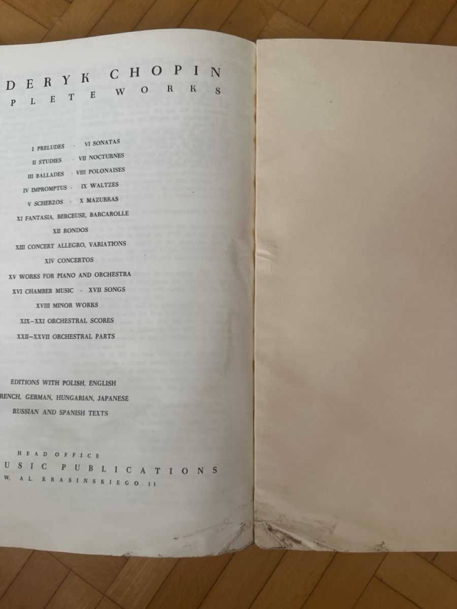 Bücher: Klaviernoten Chopin Nocturnes – Gebraucht aus Urdorf von robobespannung 7