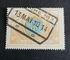 Belgien alte briefmarke