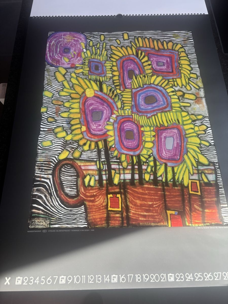 Calendriers: Kunstkalender 2000 - Hundertwasser – D'occasion à Reinach AG par muddlands 6