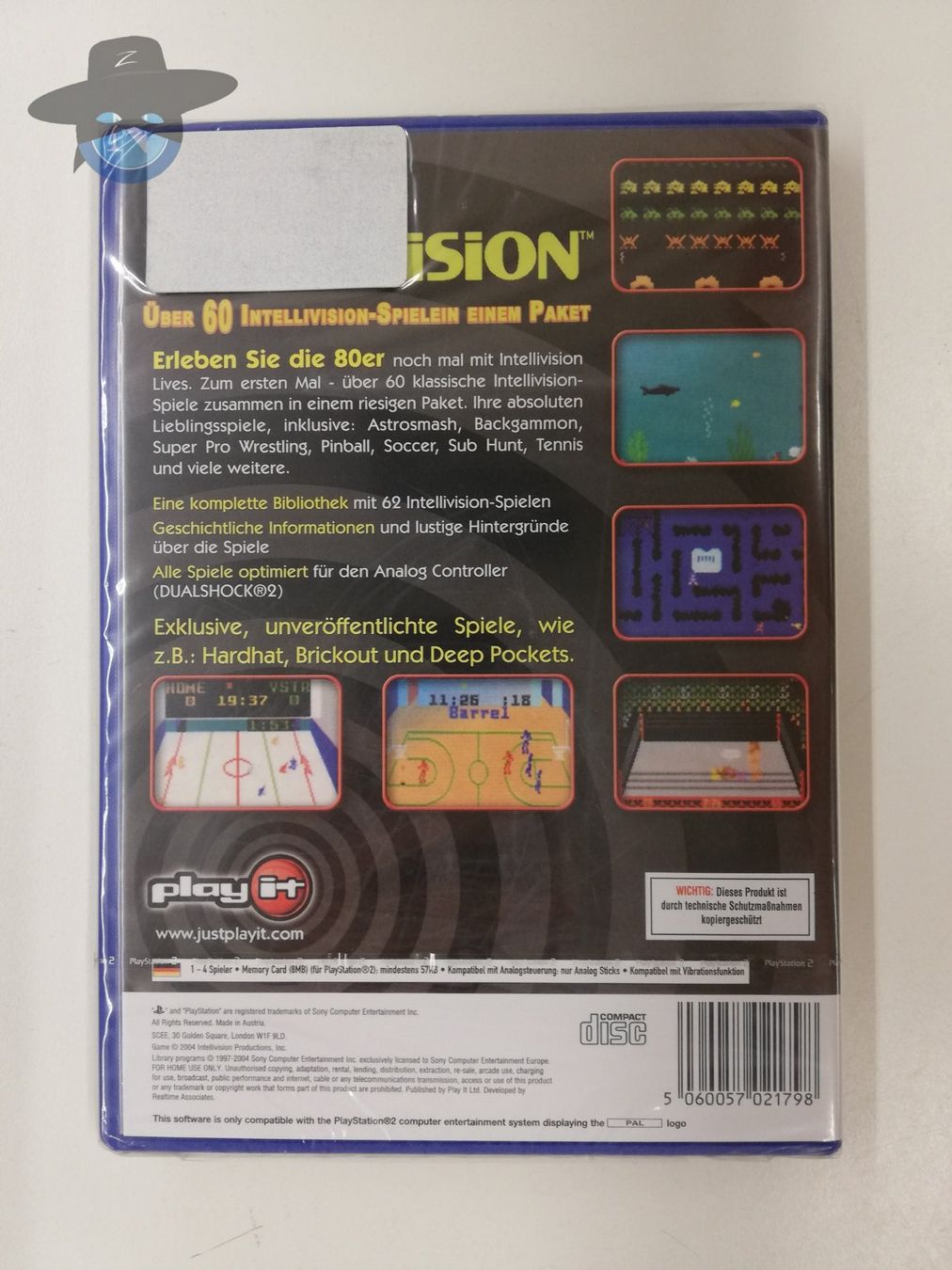 Sony Giochi: Intellivision Lives / NEU - sealed / PS2 – Nuovo (secondo la descrizione) da St. Gallen venduto da zorro_dc 1