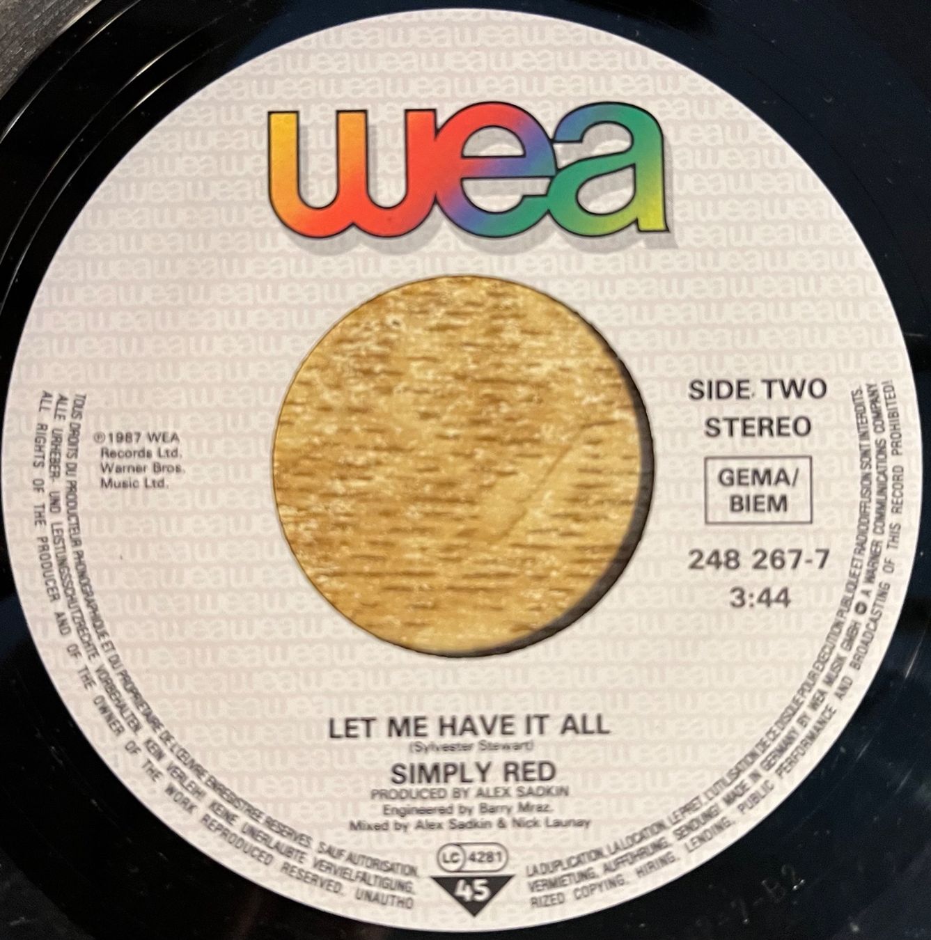 Schallplatten: SIMPLY RED - MAYBE SOMEDAY – Gebraucht aus Bussigny von vinyl-pas-cher 3