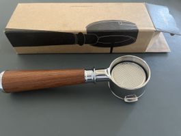 MHW-3Bomber Portafilter 51mm stainless steel wood handle 304