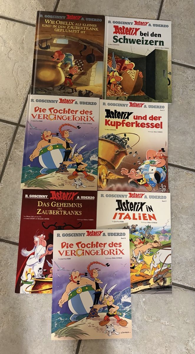 BD: Asterix Comics Band 7 Stück – D'occasion à Urdorf par worldaround