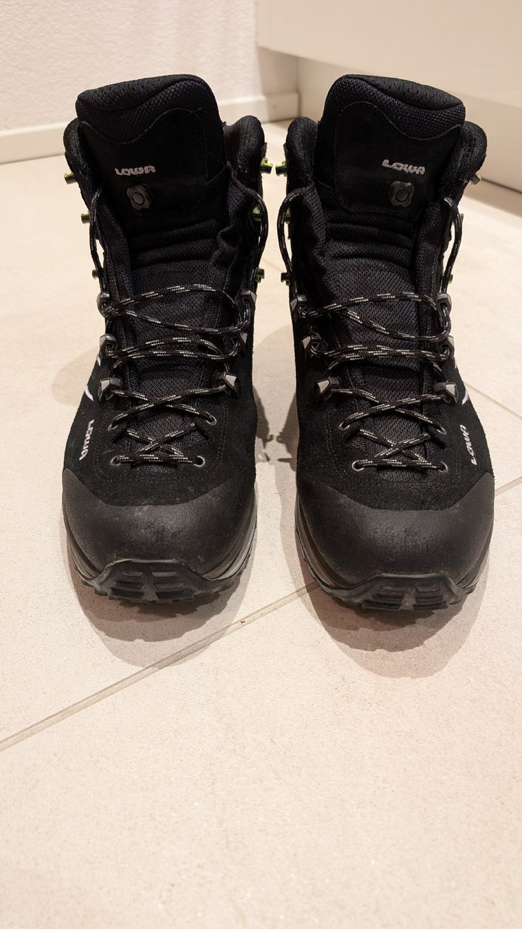 Lowa Herrenschuhe: Lowa Randir Gtx Mid Black / Grey – Gebraucht aus Olten von Andrea_32 1