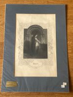 Stahlstich- "Macbeth", Shakespeare, Act. 6
