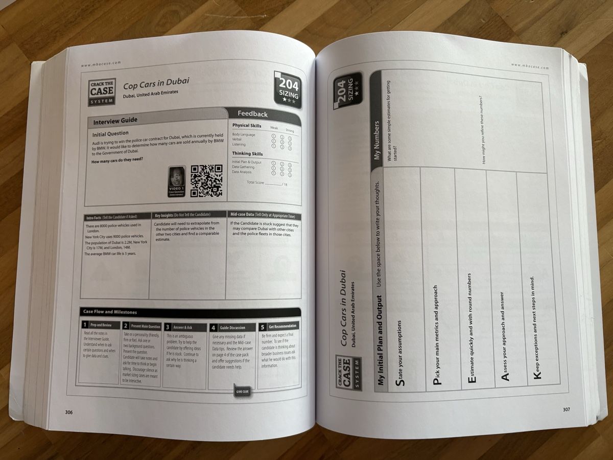Libri: Crack the case - preparation for Consulting Interview – Usato da Zürich venduto da chemostat 2