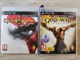 God of War PS3 - Ascension & God of War 3 - Top Zustand!