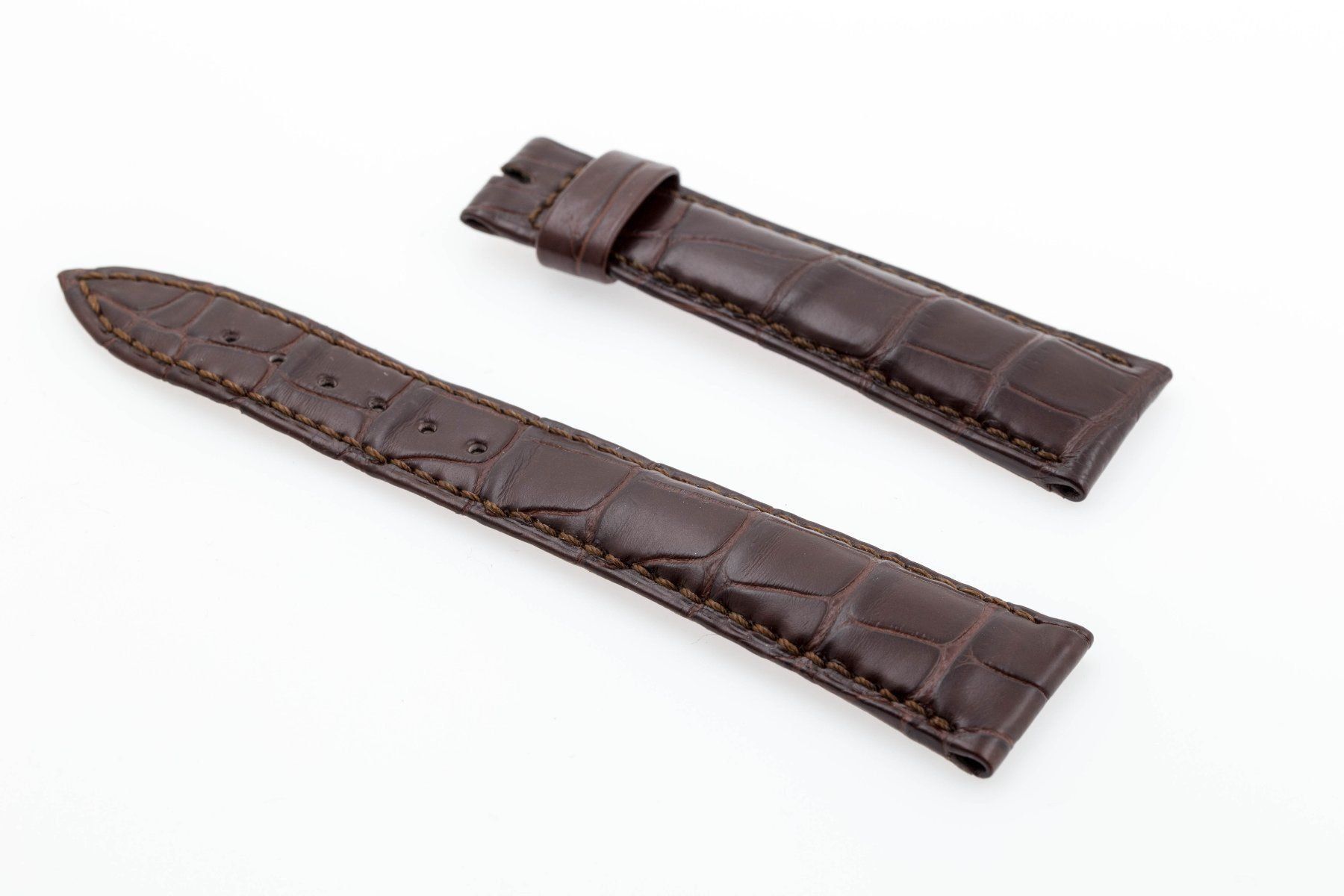 Armbänder & -reifen: Breguet brown alligator 21mm NEW – Neu (gemäss Beschreibung) aus Epalinges von bracelet123