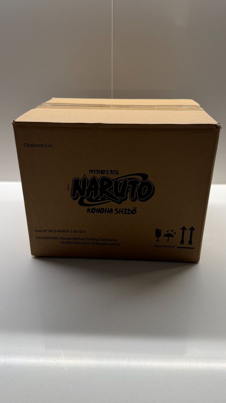 Bandai Sammelbilder & Trading cards: Naruto Mythos TCG 1. Edition Display Case – Neu und originalverpackt aus Meggen von seller658 1
