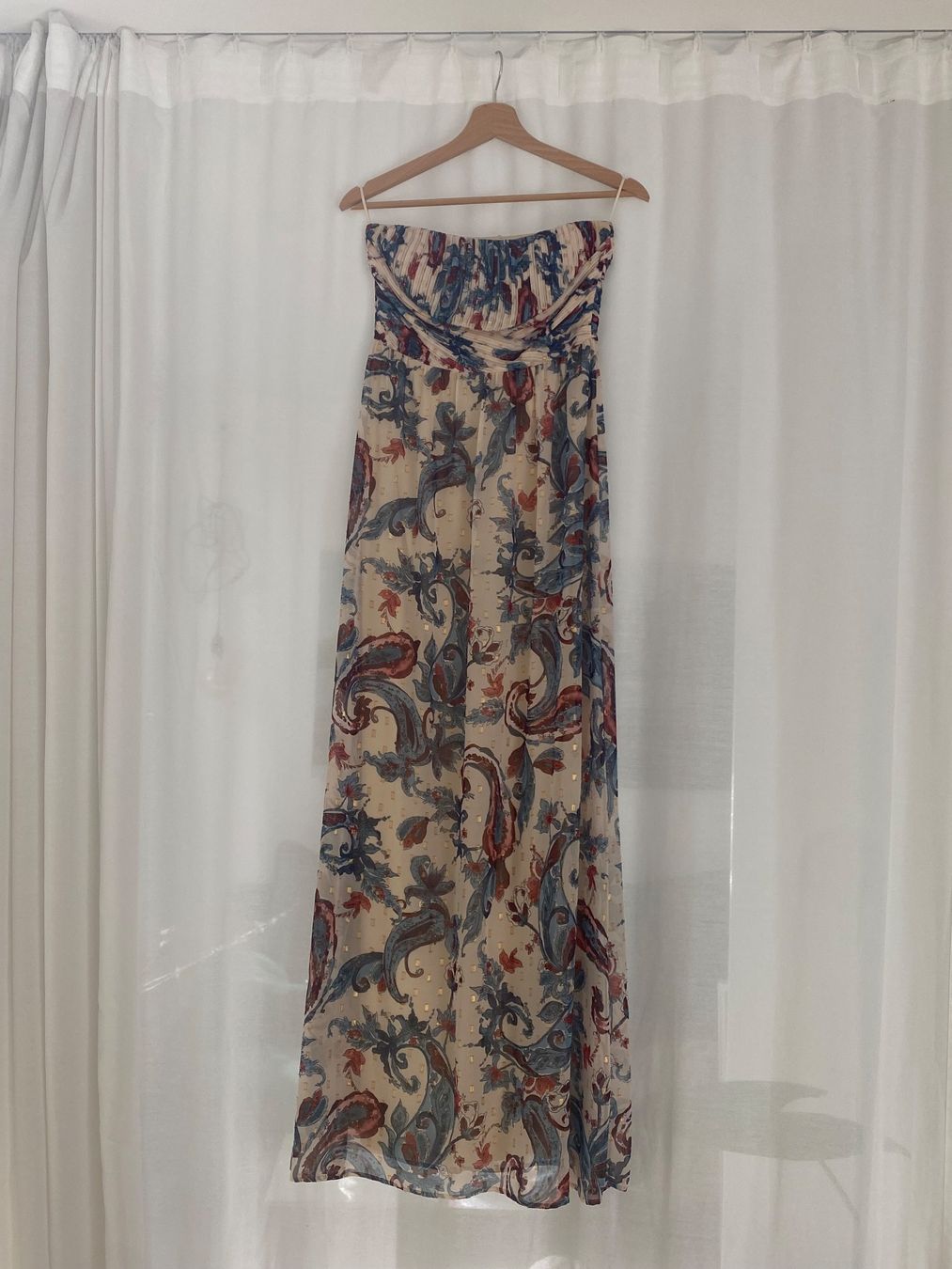 Esprit Kleider: TRÄGERLOSES MAXIKLEID MIT PAISLEY-PRINT – Neu (gemäss Beschreibung) aus Zürich von isabel137