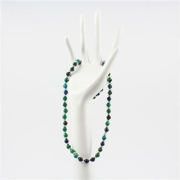 Catenine: Azurit Collier Kette Edelsteine – Nuovo e nell'imballaggio originale da Rüfenacht BE venduto da lavok 1