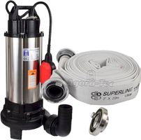 Tauchpumpe 1300W + 20m Schlauch