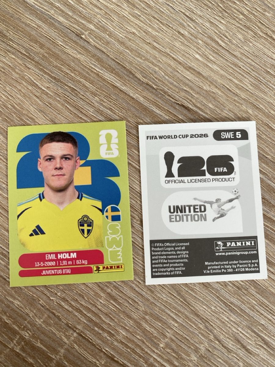 Panini Carte collezionabili: Panini SWE 5 – Nuovo e nell'imballaggio originale da Gränichen venduto da lia_1997_
